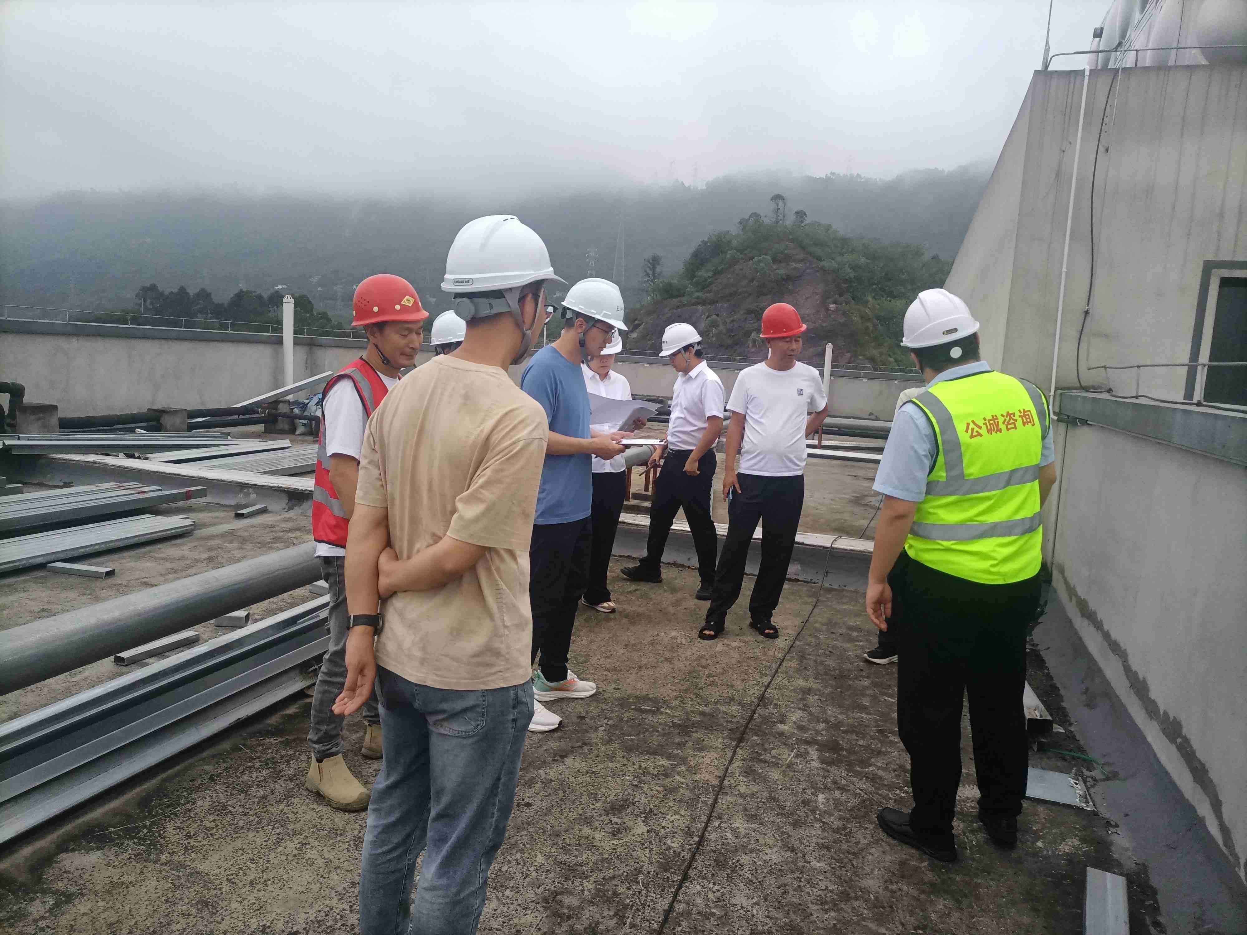 我司对宜宾市三江新区工业和服务业局光伏发电项目进行专项检查